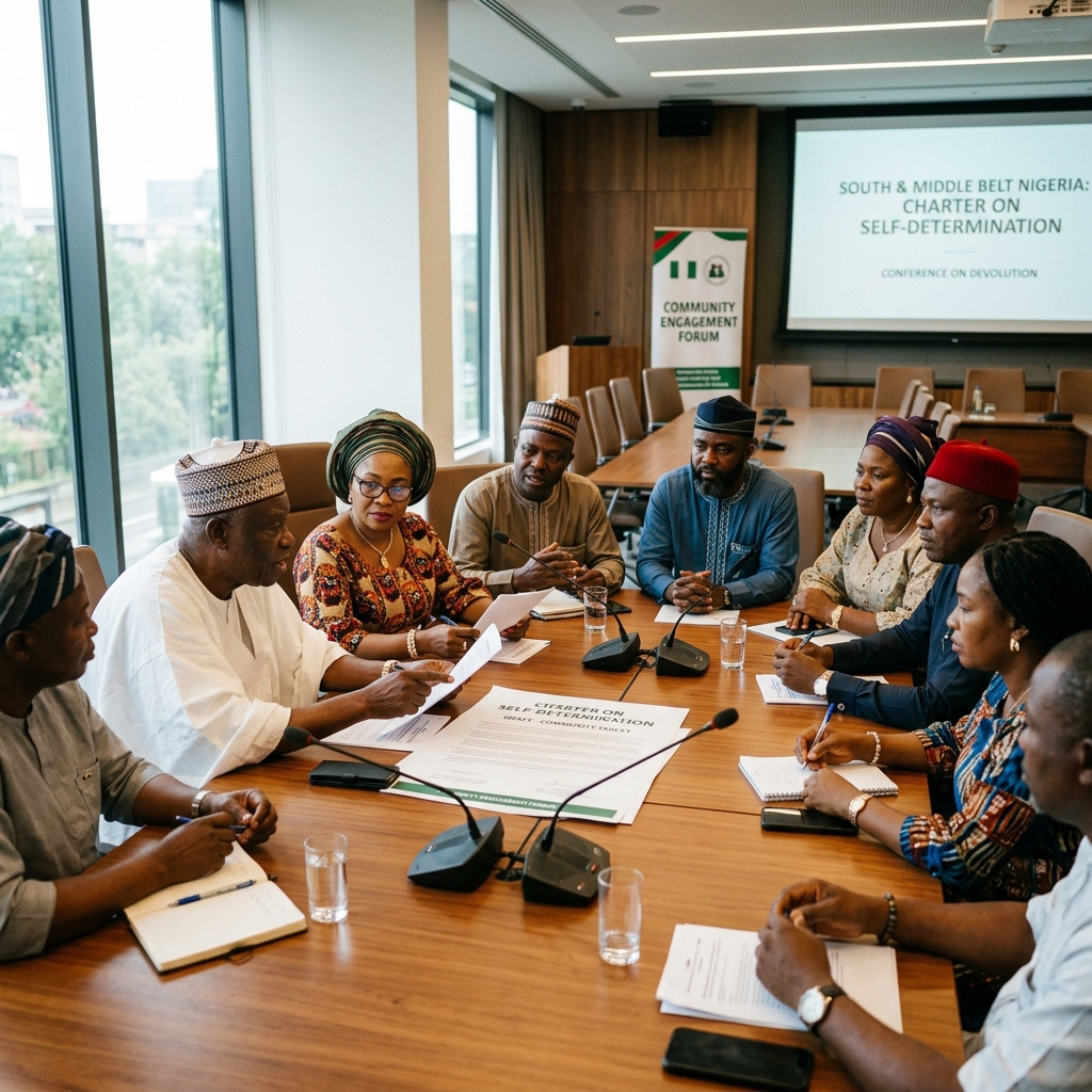 SAMBA Alliance regional community representatives sitting together in peaceful discussion